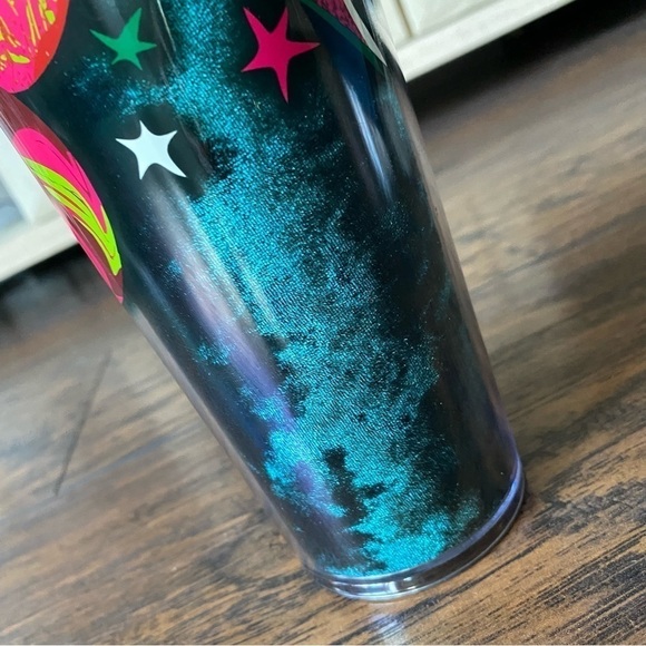 Starbucks Christmas 2023 Velvet Tumbler with Straw Topper - Picture 3 of 7